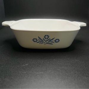 Vintage Corning Ware Petite Pan P-41 Blue Cornflower Mini Dish